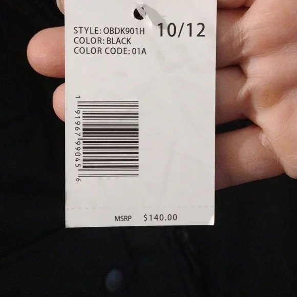 DKNY black hooded jacket Big Girl size medium 10/12. Jackets & Coats